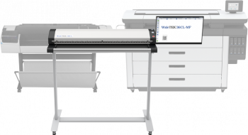 Máy scan A0 kết nối máy in A0 HP - Model WT36CL-600-MF3